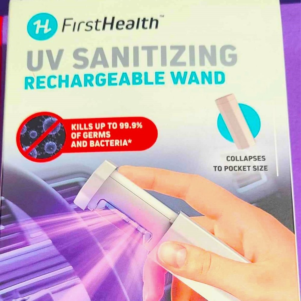 First Health UV Sanitizing Rechargeable Pocket Wand
